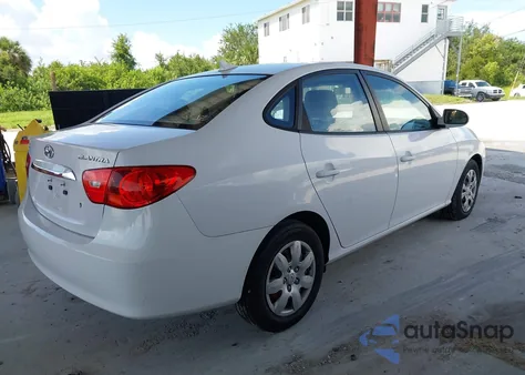 2010 Hyundai Elantra Gls from USA, damaged, VIN KMHDU4ADXAU076619